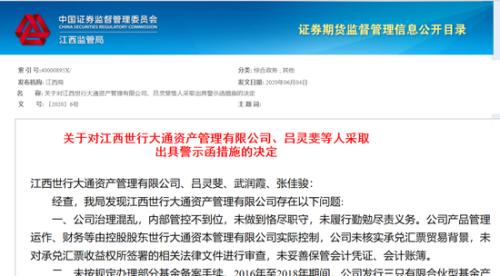 多家私募機(jī)構(gòu)收罰單 產(chǎn)品未備案 違規(guī)承諾 保本保收益